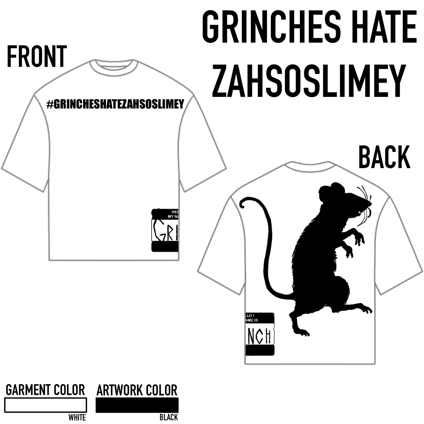 GRINCHES HATE ZAHSOSLIMEY
